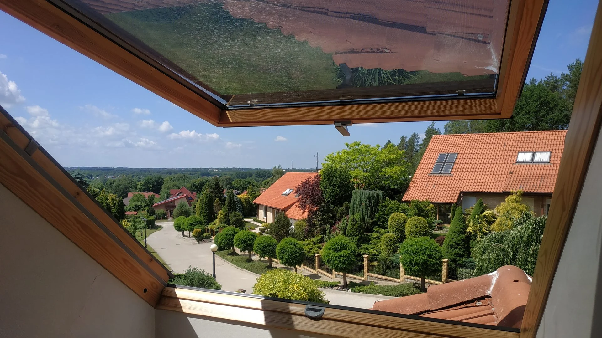 Okno dachowe po renowacji (widok 2)